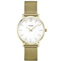 CLUSE | Minuit - Mesh Goud/Wit 1